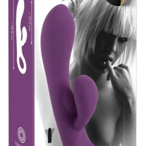 You2Toys Petit Dual Motor Intimate Machine Purple 18.8cm Silicone