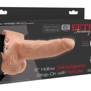 Fetish Fantasy RC Strap-On System 17.8 cm Rechargeable Remote Black