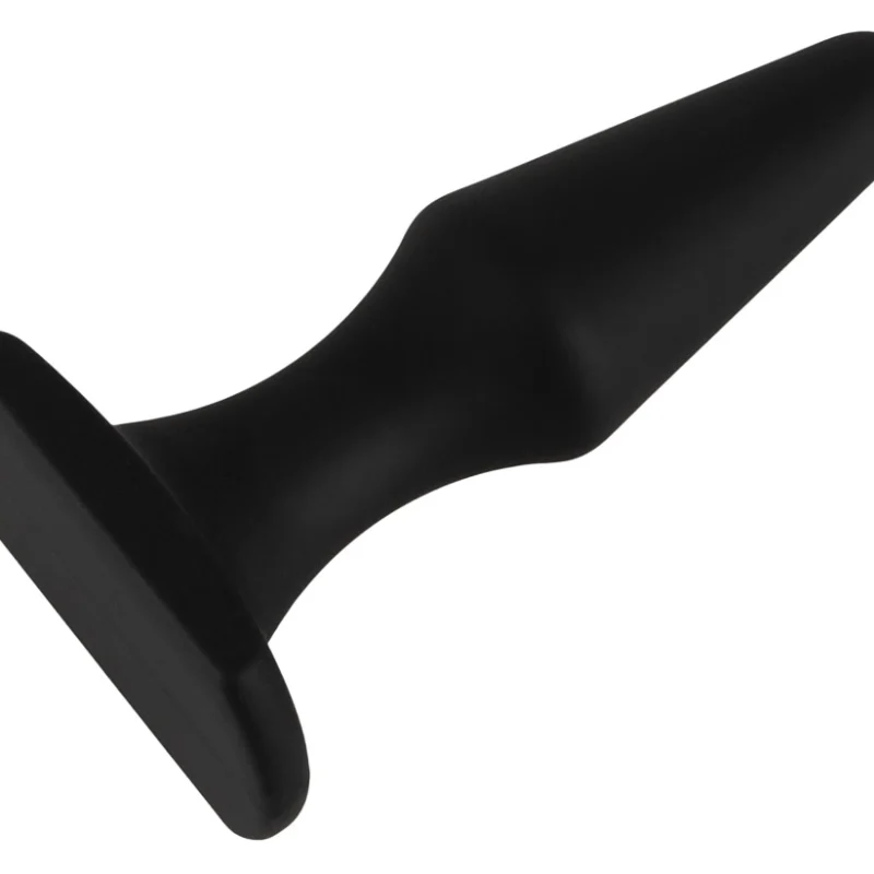 You2Toys Silicone Anal Plug Tapered Shape 10.5cm Soft Black