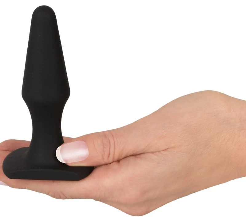You2Toys Silicone Anal Plug Tapered Shape 10.5cm Soft Black