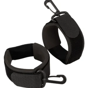 Magic Shiver ADV24 Adjustable Soft Black Restraint Cuffs 12.5cm
