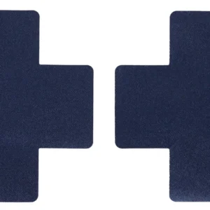 ADV24 Decorative Nipple Covers Dark Blue Polyester 8x8 cm