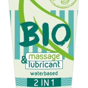 HOT BIO Water-Based 2in1 Gel 100ml - Organic Lubricant & Massage Gel