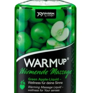WARMup Massage Liquid Green Apple 150 ml - Warming Scented Formula