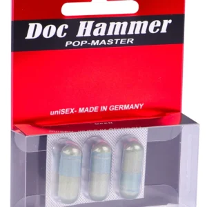 Doc Hammer Pop Master 3pcs - Dietary Supplement for Vitality, Germany