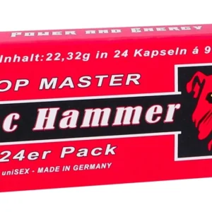 Doc Hammer Pop Master 24 Capsules - Dietary Supplement for Adults, Made in Germany