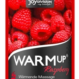 Joydivision WARMup Massage Liquid Raspberry 150ml - Warming Formula
