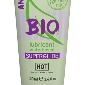 HOT BIO Superglide Anal Water-Based Lubricant 100 ml Eco Tube