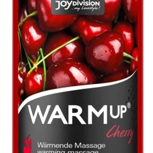 Joydivision WARMup Massage Liquid Cherry 150ml - Warming Effect