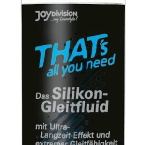THAT's Silicone-Based Lubricant 100ml - Long-Lasting Formula, German Quality