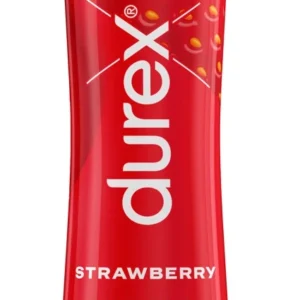 Durex Play Strawberry Lubricant Gel 50ml - Gentle, Flavoured, Water-Based