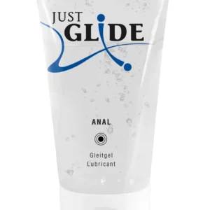 Just Glide Anal Water-Based Lubricant 50ml - pH Balanced Vegan Formula