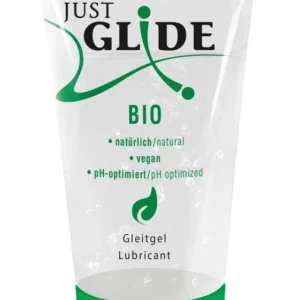 Just Glide Bio Water-Based Vegan Lubricant 50 ml Eco-Friendly Tube