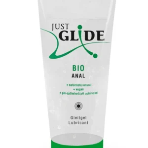 Just Glide Bio Anal 200 ml Water-Based Vegan Lubricant Eco Tube