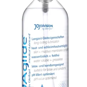 AQUAglide Liquid Water-Based Lubricant 50ml - Crystal Clear Formula