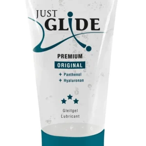 Just Glide Premium Water-Based Gel 50ml with Hyaluronic Acid & Panthenol