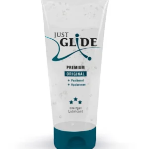 Just Glide Premium Water-Based Gel 200 ml with Hyaluronic Acid & Panthenol