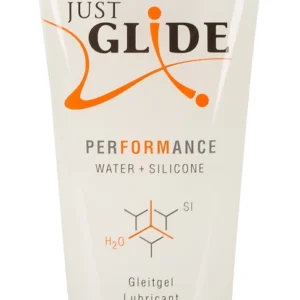 Just Glide Performance Lubricant 200ml - Water-based & Silicone Hybrid