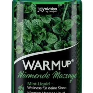 Joydivision WARMup Massage Liquid Mint 150ml Water-Based Warming Effect