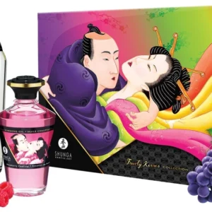 Shunga Fruity Kisses Gift Set - Exotic Massage & Flavoured Lubricants