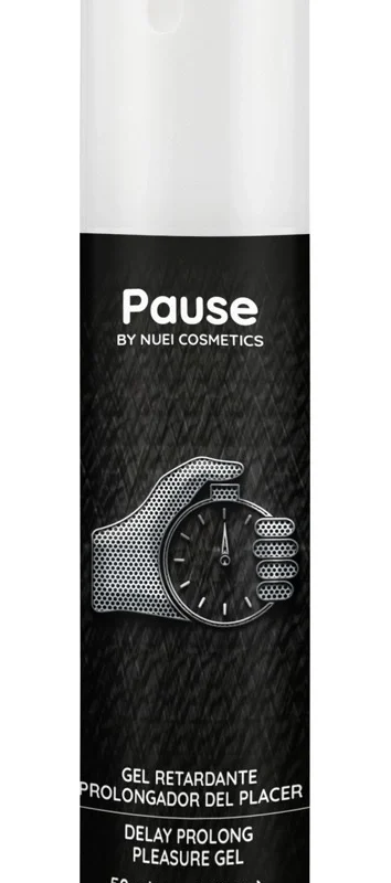 NUEI Pause Delay Prolong Gel 50ml - Water-Based Vegan Formula