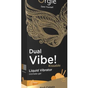 Orgie Dual Vibe Intimate Gel Pina Colada Flavor 15ml