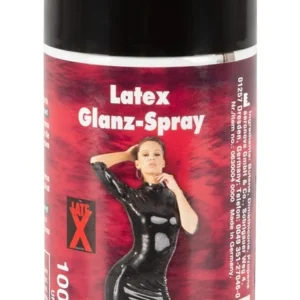 LateX Latex Gloss Spray 100ml - High-Gloss Finishing Spray for Rubber Wear