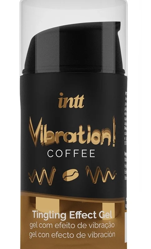 intt Vibration Coffee 15ml Stimulating Gel with Warming Effect