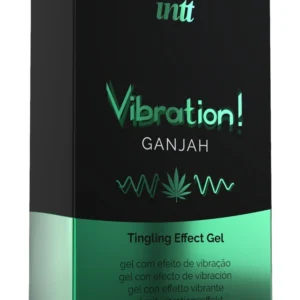 intt Vibration Ganja 15ml Stimulation Gel with Hemp Seed Oil