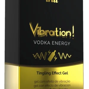 Intt Vibration Vodka Energy Gel 15ml - Stimulating Effect, Unisex, Plant Extracts