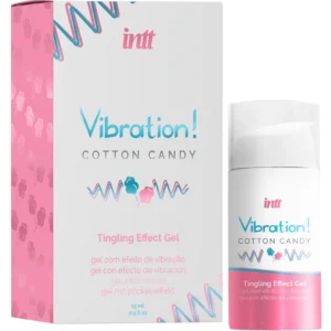 intt Vibration Cotton Candy Stimulation Gel 15 ml - Sweet Aroma Formula