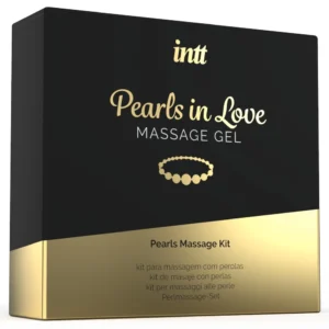 intt Pearls in Love Massage Kit with Silicone Gel & Pearl Necklace 15ml
