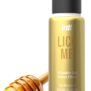 intt Lick Me Honey Edible Gel 50ml with Warming Effect and Honey Aroma