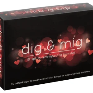 Dig & Mig Danish Edition - Couples' Adventure Game, 90 Activity Cards