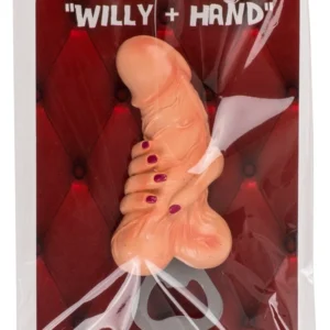 Out of the Blue Metal Bottle Opener Hand Grip Magnet 13cm Polyresin