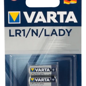 VARTA LR1/N Lady 2-Pack Long-Life Alkaline Batteries - Made in Germany