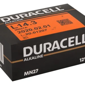 Duracell 27A Alkaline Battery 12V Pack of 10 - Long-lasting Power