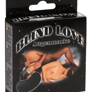 You2Toys Blindfold Blind Love Soft Black Eye Mask Adjustable Fit