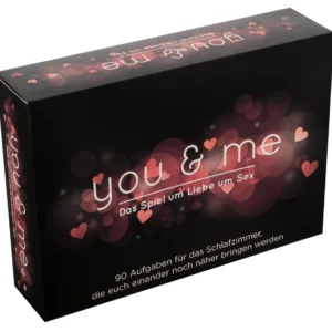 You & Me German Edition - Couples Game with 90 Activity Cards