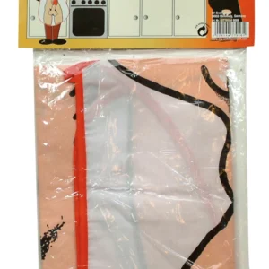 You2Toys Apron Man Cartoon Print White Polyester Novelty