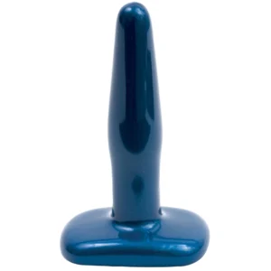 Doc Johnson Pretty Ends Small Anal Plug Midnight Blue Antibacterial PVC