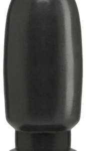 Doc Johnson Shellshock Large Plug Gun Metal 21.6 cm Wide Base