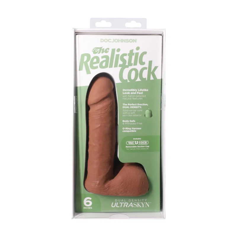 Doc Johnson ULTRASKYN Intimate Model 16 cm Caramel Dual Density System