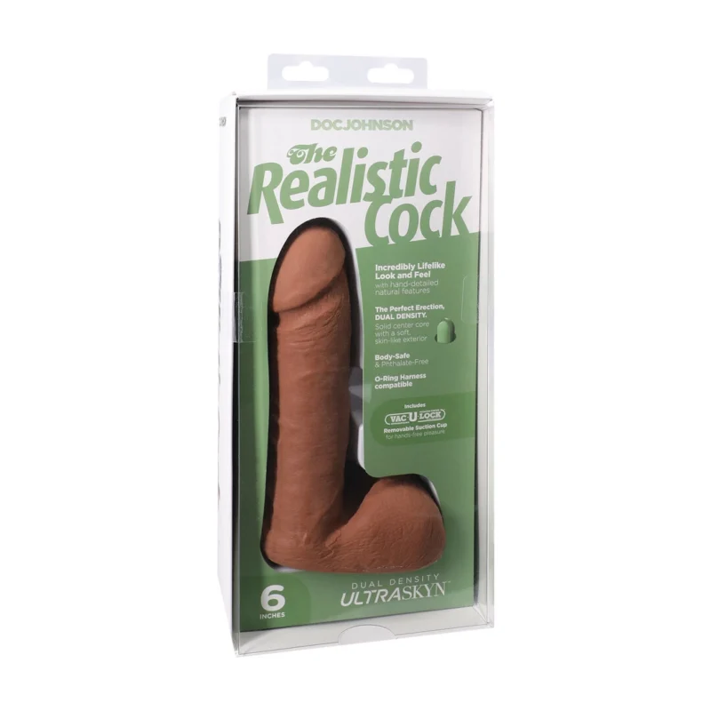 Doc Johnson ULTRASKYN Intimate Model 16 cm Caramel Dual Density System