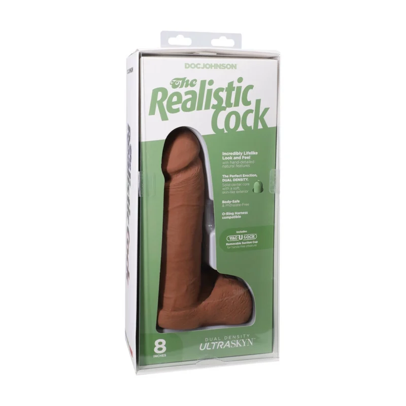 Doc Johnson ULTRASKYN Vac-U-Lock 20cm Caramel Intimate Model