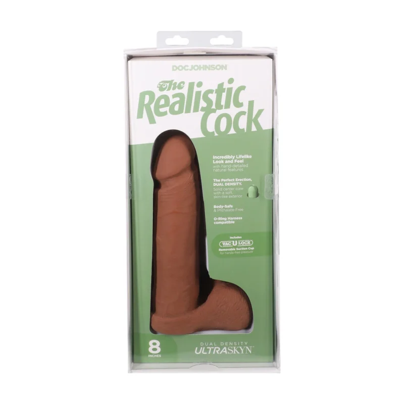 Doc Johnson ULTRASKYN Vac-U-Lock 20cm Caramel Intimate Model