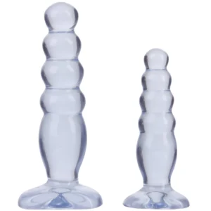 Doc Johnson Crystal Jellies Intimate Trainer Kit Transparent 2 pcs