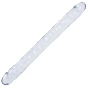 Doc Johnson Crystal Jellies Double Model 18" Flexible Transparent 45cm