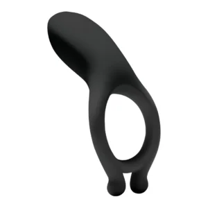 Doc Johnson OptiMALE Rechargeable Silicone Vibrating Ring Black