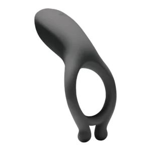 Doc Johnson OptiMALE Rechargeable Silicone Vibrating Ring Black USB